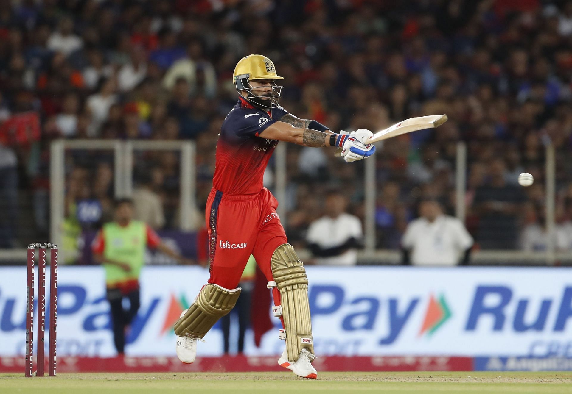 Virat Kohli in action for RCB - Source: Getty